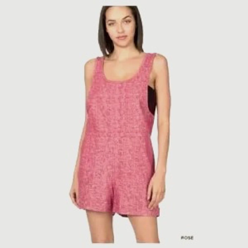 Romper Sleeveless Pockets  Small
